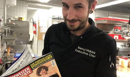 Chasa Montana Küchenchef Bernd Fabian ist Schweizer Gault Millau Koch des Monats März 2018
