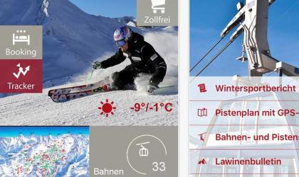 Die App mySamnaun - der perfekte Begleiter im Skigebiet Samnaun