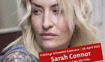 Sarah Connor on April 28, 2019 in Samnaun