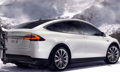 Tesla - Test drive with Model S & Model X in Samnaun