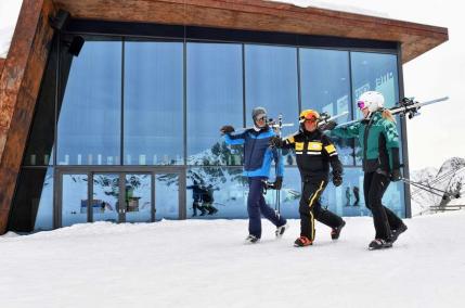 private ski course Samnaun Zegg Ski School