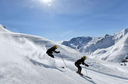 skiing Samnaun-Ischgl Zegg Ski School 