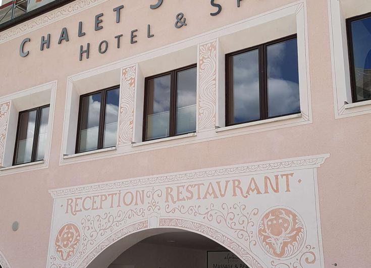 Neue Fassade Chalet Silvretta Hotel & Spa